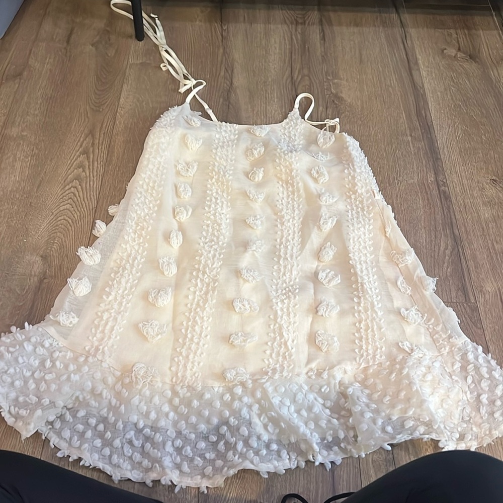 Cream dress